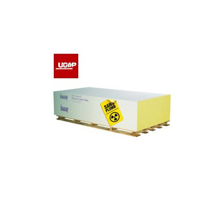 PLAQUE BA13 KNAUF SAFEBOARD BARYUM - PB 0,5mm (TARIF / m²)