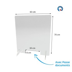 Hygiaphone 3mm - 63cmx70cm