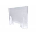 hygiaphone en plexi 3 mm - 70 x 58 cm (format paysage)