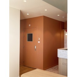 Bloc Porte Plombée avec OCULUS