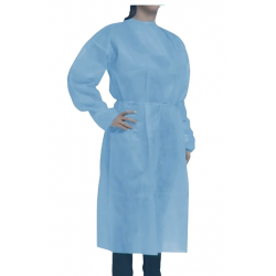 Blouse en non-tissé à cordons - Taille XXL- Sachet de 10