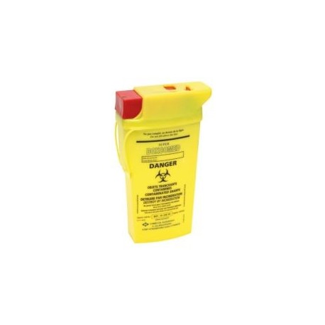 RECUPERATEUR D AIGUILLES 250ml CAPACITE 200 AIGUILLES NORME NFX30-500 A L UNITE