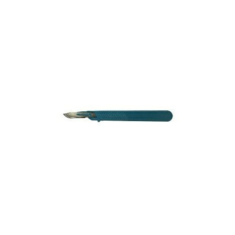 BISTOURI STERILE A USAGE UNIQUE / LAME ACIER AU CARBONE N  11 Bo te de 10 etuis individuels