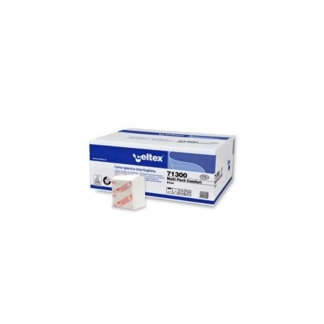 PAPIER TOILETTE MULTI PACK COMFORT - 36 PAQUETS DE 250 FORMATS 11x18cm CT 36 PQTS FEUILLE A FEUILLE