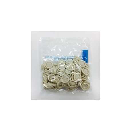 DOIGTIER ROULE LATEX - 1 DOIGT - POUDRE - MEDIUM N 3 SACHET DE 100