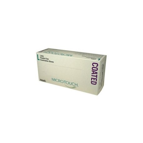 GANTS ANSELL MICRO TOUCH COATED - LATEX - NON POUDRES - L 8/9 Bo te de 100 Gants