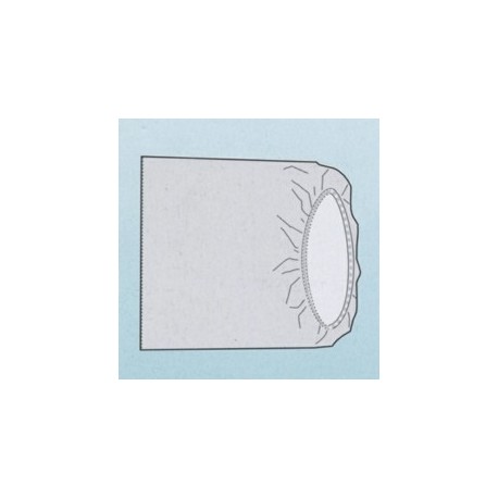 BONNET STERILE RECTANGULAIRE 100x80cm POUR AMPLI (2 CARTONS DE 50)