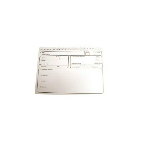 FICHE STERN-ORG - 3 VOLETS - 15,1x21cm - EUROPA Carton de 250